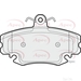 Apec Braking PAD1658 - Set