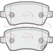 Apec Braking PAD1664 - Set
