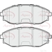 Apec Braking PAD1745 - Set