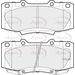 Apec Braking PAD1840 - Set