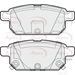 Apec Braking PAD1843 - Set