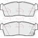 Apec Braking PAD1856 - Set
