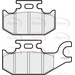 Apec Braking PAD1863 - Set