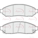 Apec Braking PAD1867 - Single