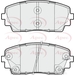 Apec Braking PAD1877 - Set