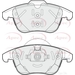Apec Braking PAD1878 - Set