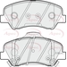 Apec Braking PAD1883 - Set