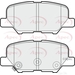 Apec Braking PAD1890 - Set