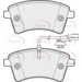 Apec Braking PAD1900 - Set