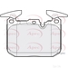 Apec Braking PAD1907 - Set