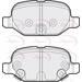 Apec Braking PAD2058 - Set