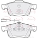 Apec Braking PAD2120 - Set
