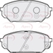 Apec Braking PAD2123 - Set
