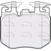 Apec Braking PAD2161 - Set