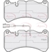 Apec Braking PAD2175 - Set