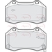 Apec Braking PAD2200 - Set