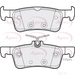 Apec Braking PAD2204 - Set