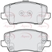 Apec Braking PAD2212 - Set