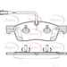 Apec Braking PAD2227 - Set