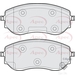 Apec Braking PAD2239 - Set