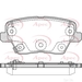 Apec Braking PAD2323 - Set