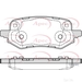 Apec Braking PAD2329 - Set