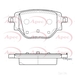 Apec Braking PAD2337 - Set