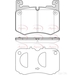 Apec Braking PAD2344 - Set
