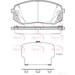 Apec Braking PAD2348 - Set