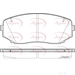 Apec Braking PAD2379 - Set