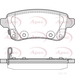 Apec Braking PAD2389 - Set