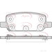 Apec Braking PAD2410 - Set