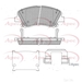 Apec Braking PAD2634 - Set