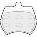 Apec Braking PAD37 - Set