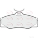 Apec Braking PAD518 - Single