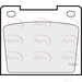 Apec Braking PAD538 - Set