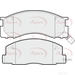 Apec Braking PAD744 - Set