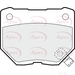 Apec Braking PAD753 - Set