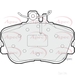Apec Braking PAD805 - Set