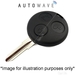 Autowave AUTKC284 3 Button Remote Case YM23R Blade - Single