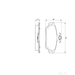 Bosch Pads - 0986424092 - Single