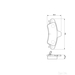 Bosch Brake Pad Set - 09864247 - Set