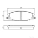 Bosch Brake Pad Set - 09864609 - Set
