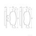 Bosch Brake Pad Set - 09864690 - Set