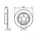 Bosch Brake Disc - 0986478891 - Pair