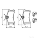 Bosch Brake Pad Set (BP1186) - - Set