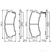 Bosch Brake Pad Set - 09864952 - Set