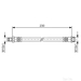 Bosch Brake Hose - 1987476083 - Single