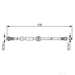 Bosch Brake Hose - 1987476181 - Single