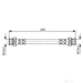 Bosch Brake Hose - 1987476395 - Single